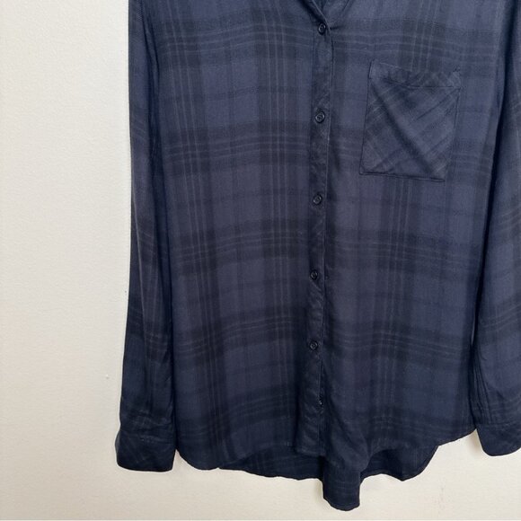 Rails Womens Small Plaid Long Sleeve Button Shirt - Picture 10 of 16